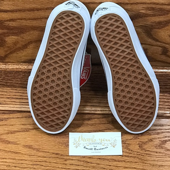 Vans Old Skool Tumble Black True White Shoes - Picture 7 of 8